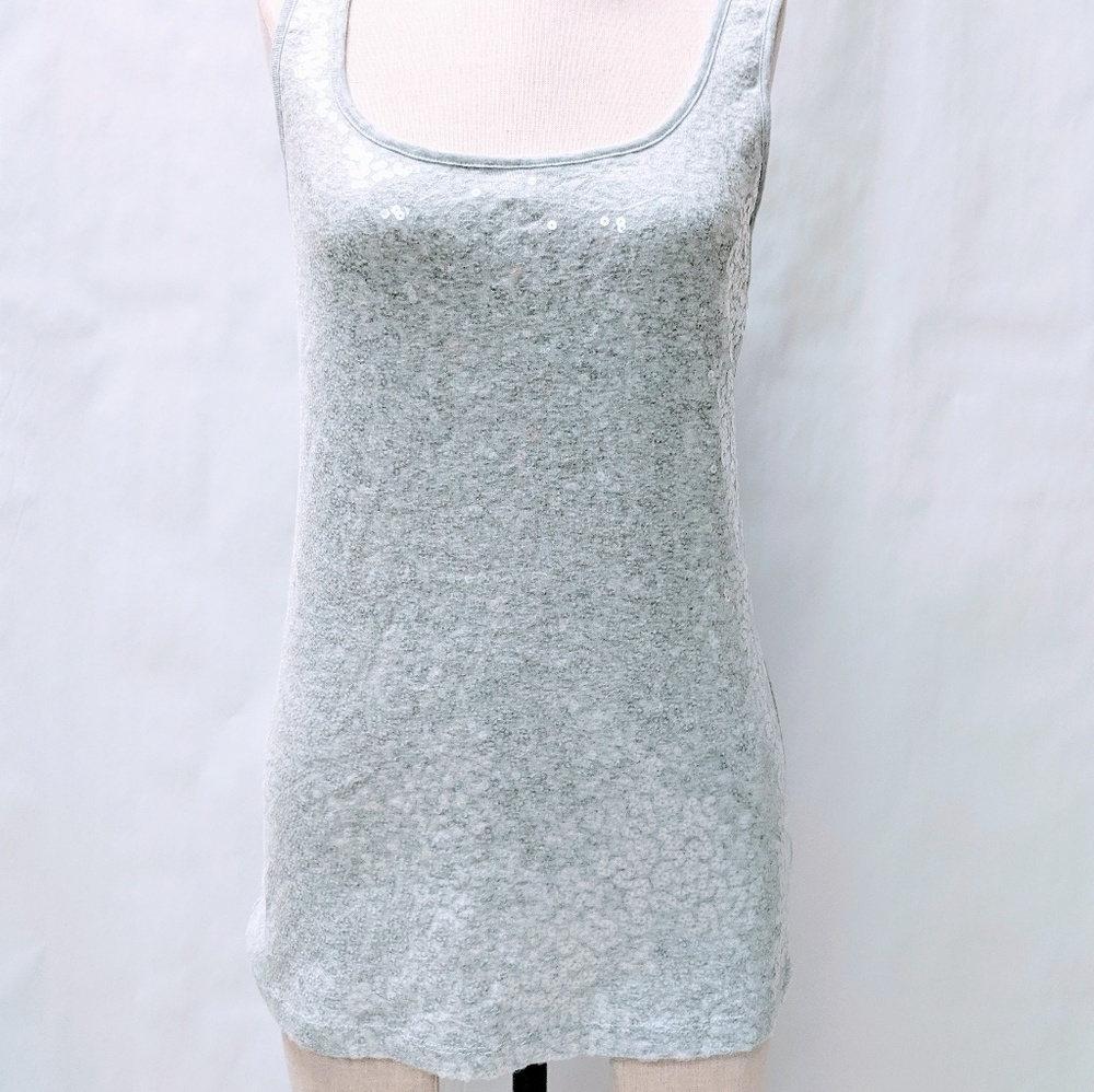 Sequin tank top